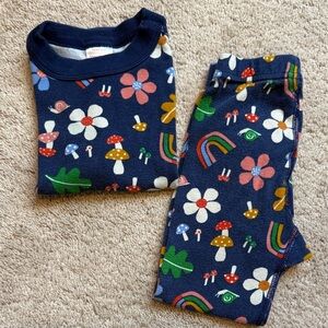Hanna Andersson Colorful Flower Pajama Set